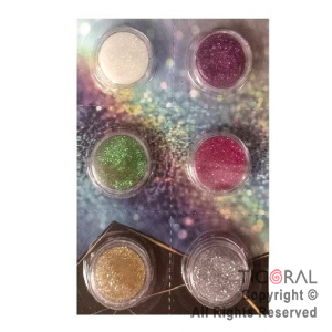 MAQUILLAJE ARTISTICO GLITTER COLORES SURTIDOS X 12 GR